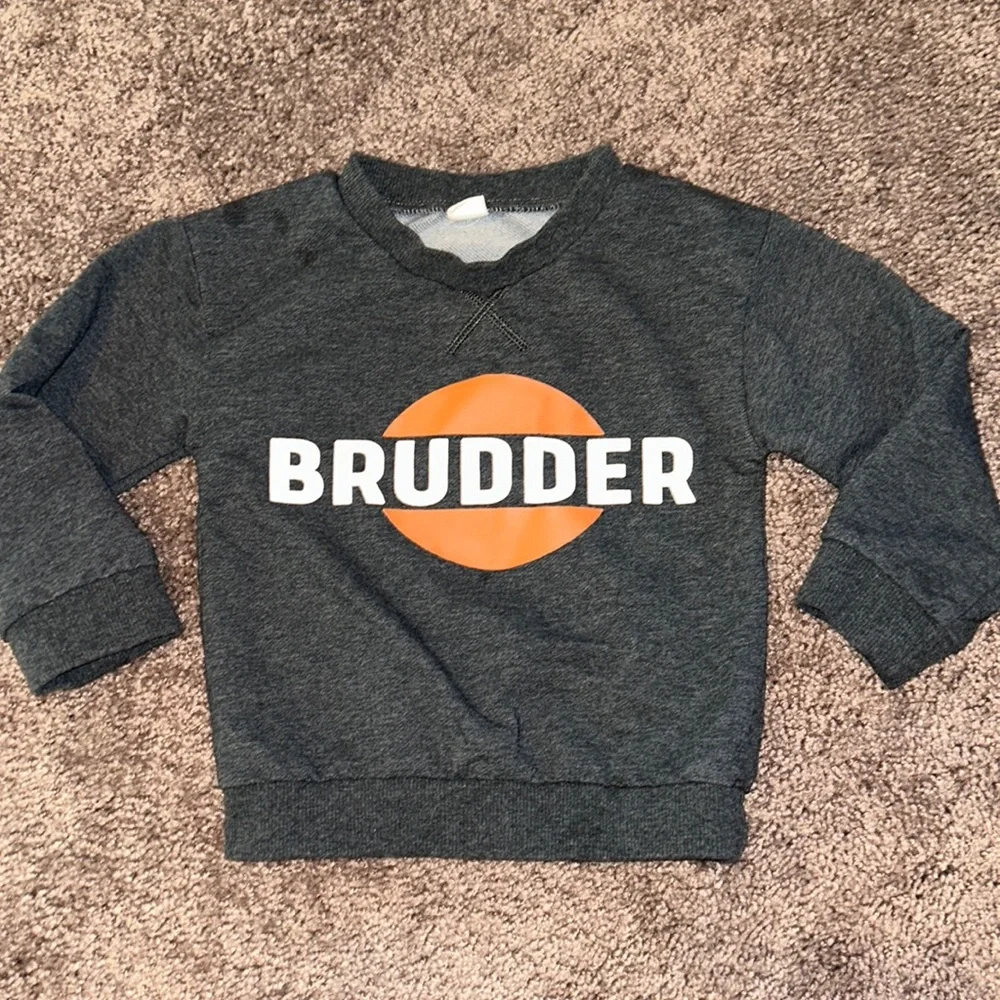 Boys 12m Brudder crewneck sweatshirt